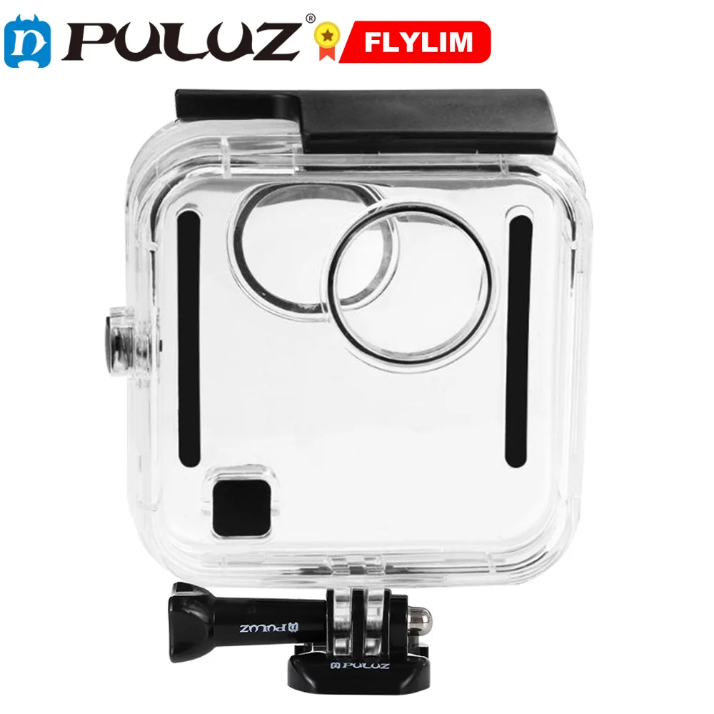 

PULUZ 45 м подводный водонепроницаемый ударопрочный корпус для дайвинга, с базовым креплением и винтом