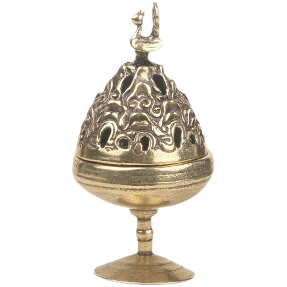 

Small Burner Metal Brass Retro Vintage Holder Dining Table Centerpieces
