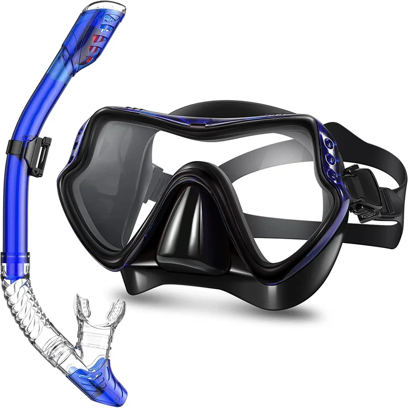 

Snorkel Tube Set Diving Mask Anti-Fog Swimming Diving Goggles Snorkel Tube For Underwater Sports Diving Equipment Diving Mask