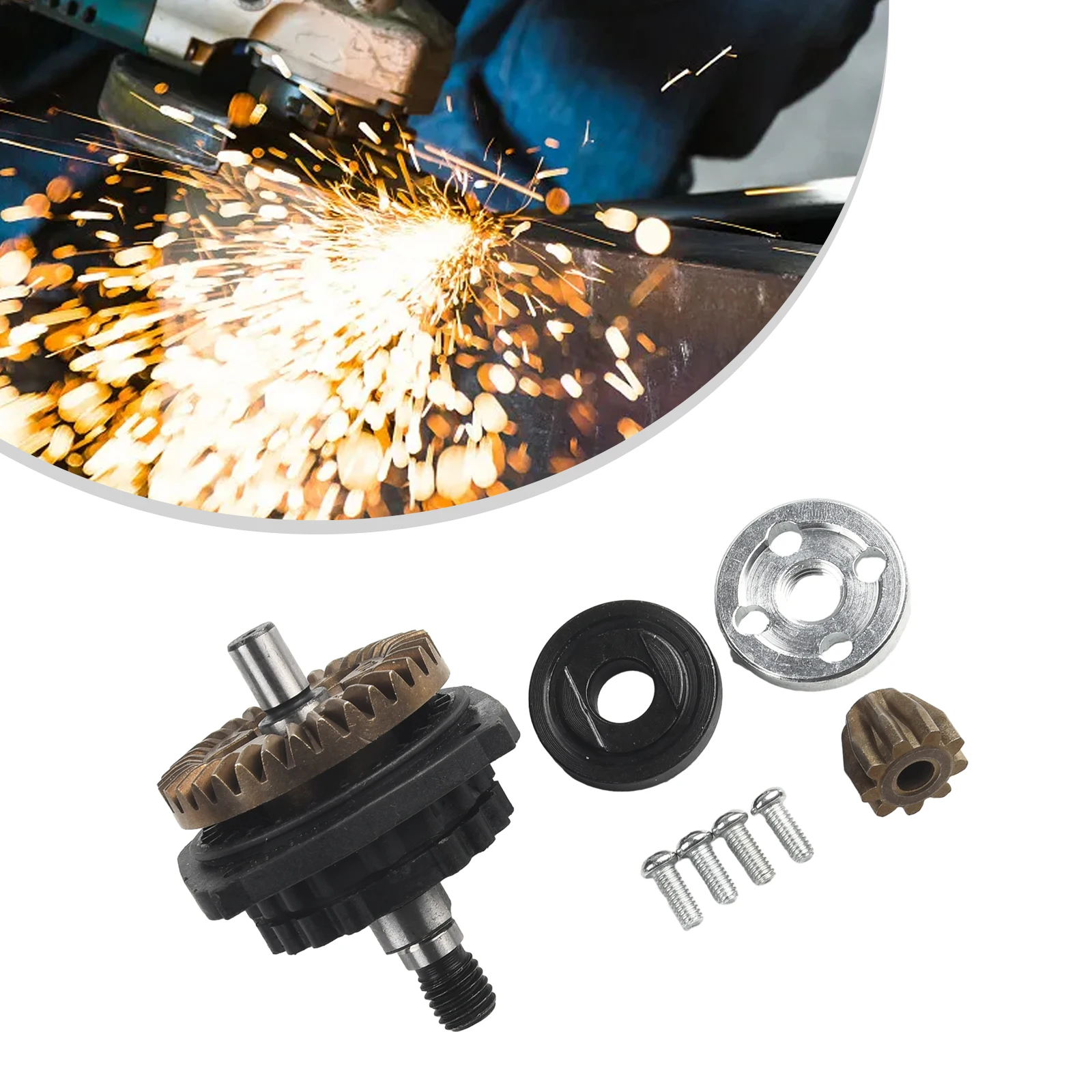 

High Quality Angle Grinder Angle Grinder Gear Assembly Gear Assembly GWS6-100 Gear Metal Plastic Power Assembly