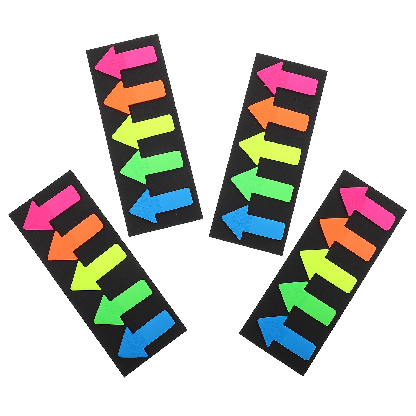 

4Pcs Stickers Sticky Memo Notes Label Stickers Stickers Book Labels Classification Stickers for School Students