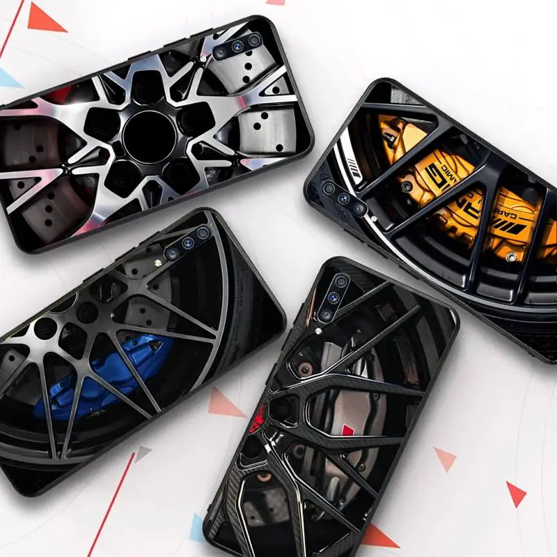

YNDFCNB Sports Car Wheel Tire Speed Phone Case for Samsung S20 lite S21 S10 S9 plus for Redmi Note8 9pro for Huawei Y6 cover