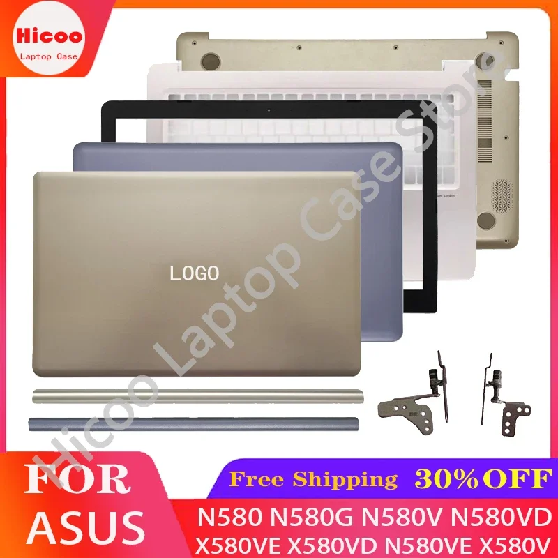 Новинка для Asus N580 N580G N580V X580V N580VD X580VE X580VD N580VE Задняя крышка ЖК-экрана Верхняя Безель