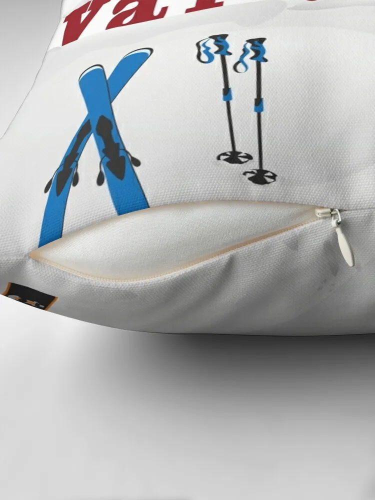 Ski Val d'Isere французские Альпы лыжный плакат декоративная подушка для гостиной