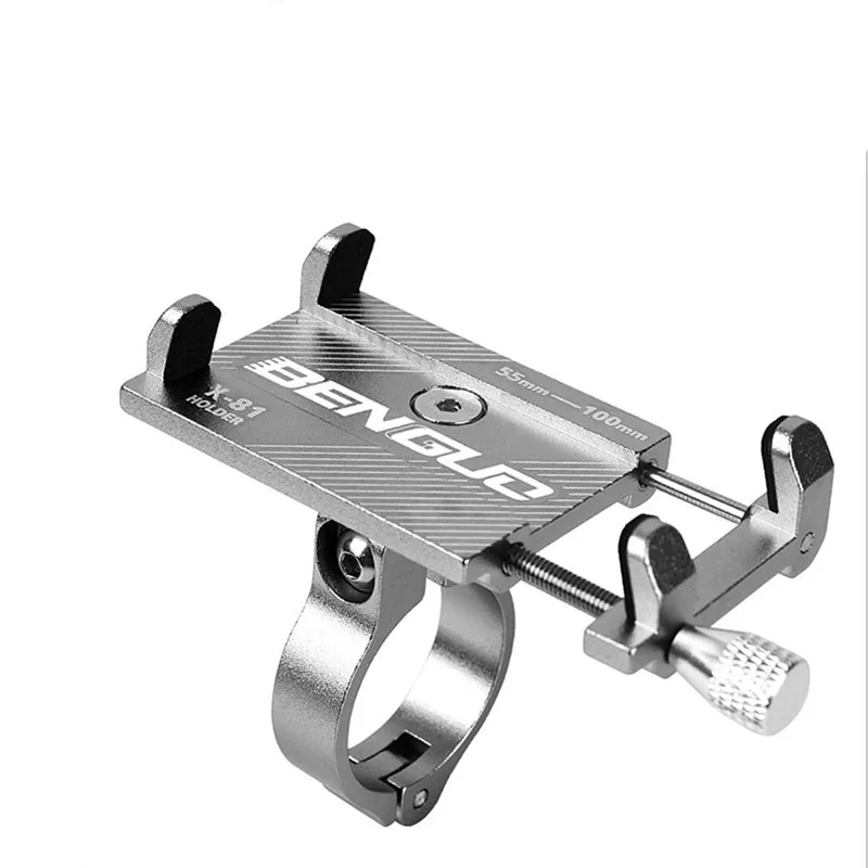 

Aluminum Bicycle Phone Holder Soporte Bicicleta for 3.5-6.2 Inch Smartphone Support GPS Bike Phone Stand Cycling Bracket Mount
