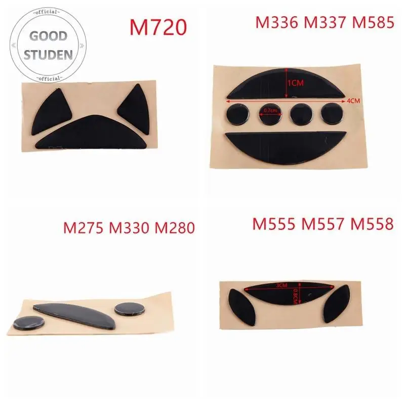 

1Set Mouse Feet Pad Mouse Skate For Logitech M720/M275/M330/M280/M336/337/585/M555/M557/M558 Mouse Glide New