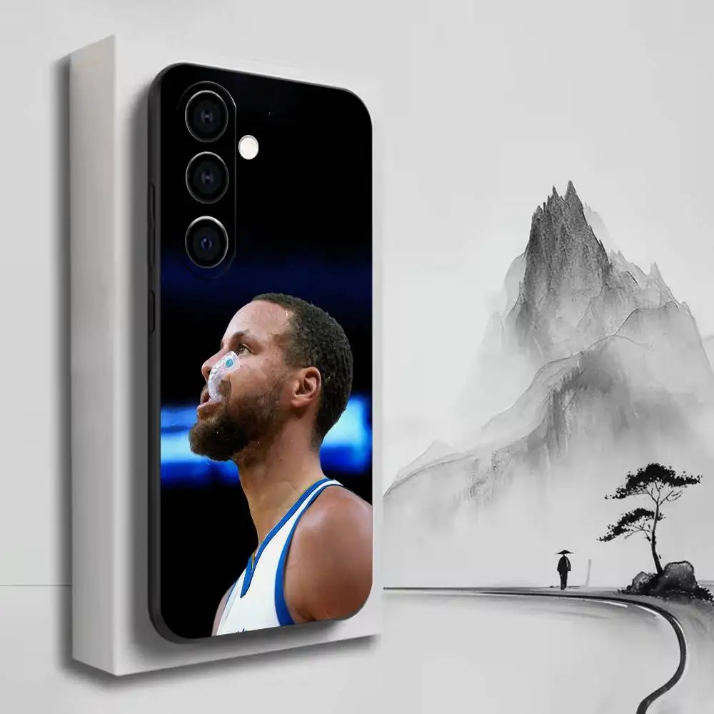 Фото Чехол для телефона SC-S-Stephen Curry Threezus для Samsung A72, A53, A71, A70, A52, A73, A51, силиконовый, черный, мягкий №4