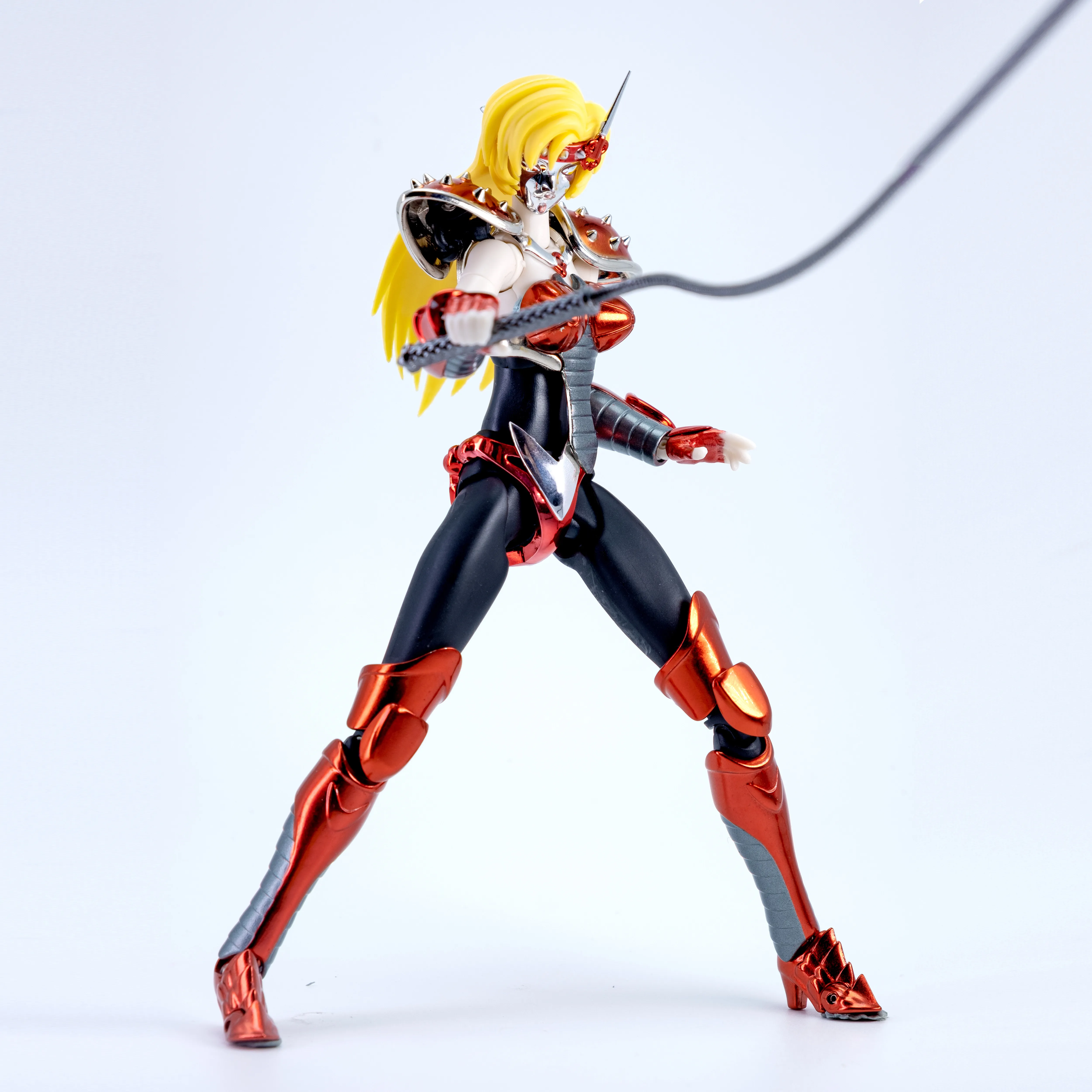Фото В наличии: Фигурка GT Saint Seiya Myth Cloth EX Chameleon (Джули/Дженни), Бронзовые Рыцари Зодиака, аниме-фигурка, коллекционная игрушка, подарок №5