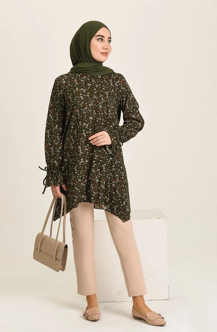 

New Fashion Muslim Patterned Tunic Dress Women Ramadan Evening Dress Hijab Clothing Stylish Made in Africa Dubai Turkey Turkish