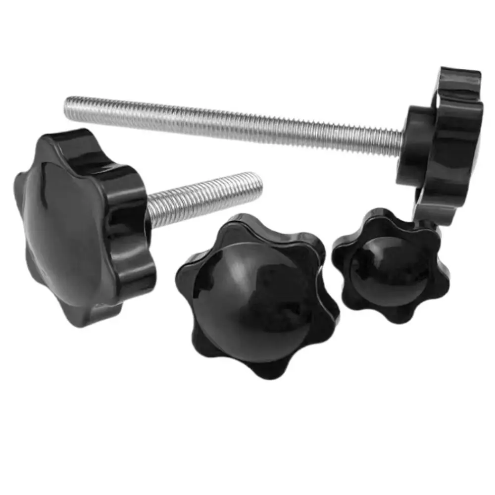 5 шт. винты с шестигранной ручкой M4 M5 M6 черные сливовые Стандартные болты