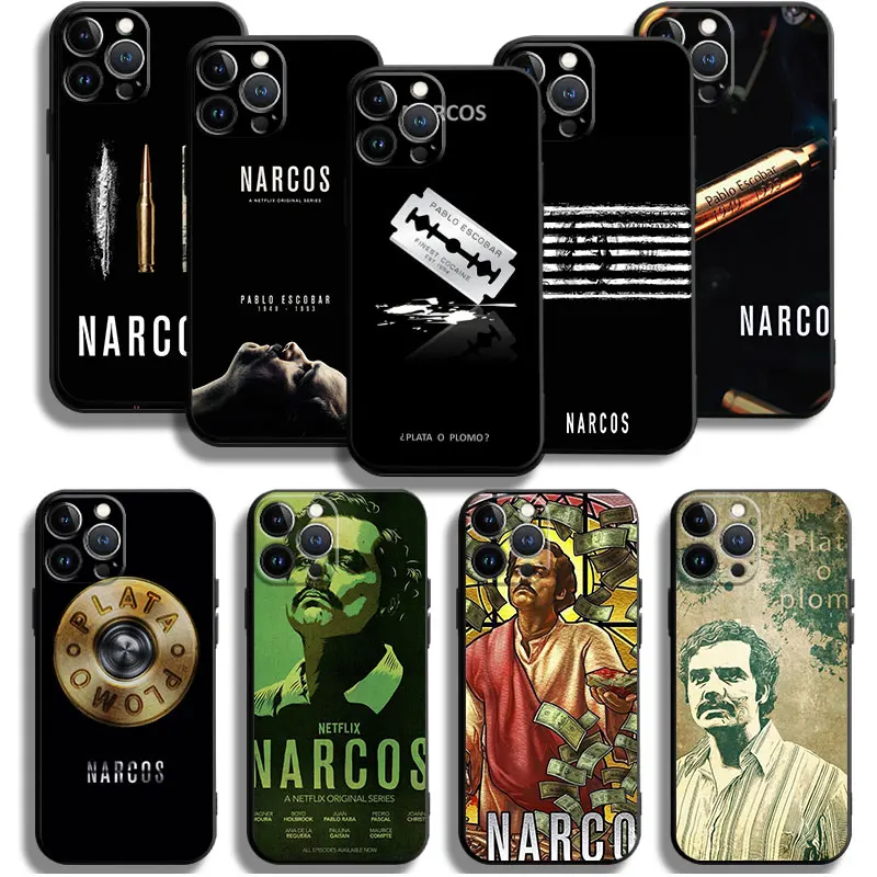 

TV Series Pablo Escobar Cellular Phone Case For iPhone 14 13 12 11 Pro Max 6 6S 7 8 Plus X XS XR 12 13 Mini Soft Silicone Case