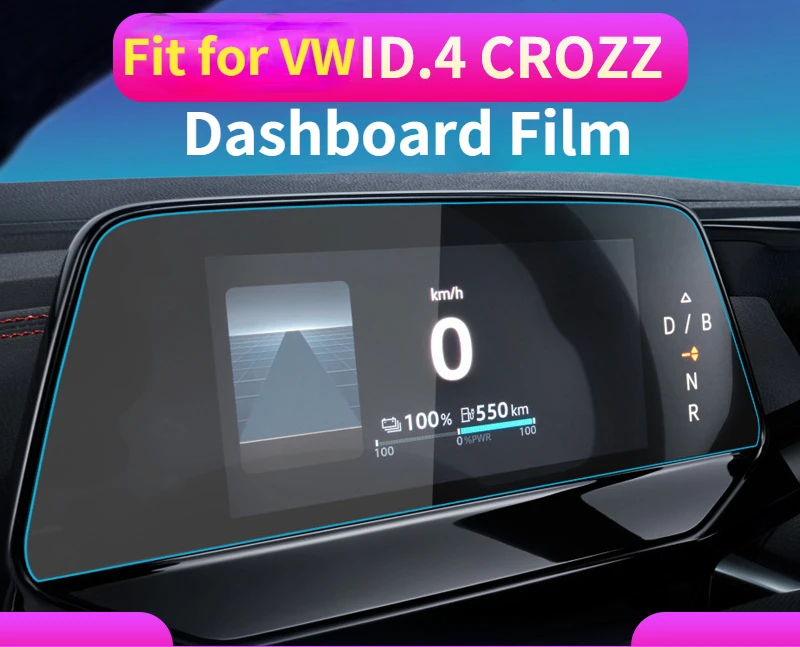 

For Volkswagen ID.6 CROZZ ID.4 CROZZ 2021 Navigation Toughened Film Central Control Instrument Protective Film