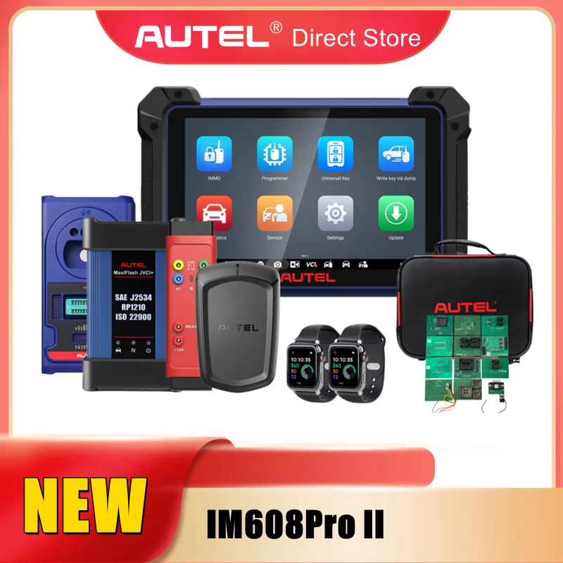 

Autel MaxiIM IM608 PRO II (IM608S II) Automotive Key Programming Tool Support All Key Lost plus IMKPA & G-Box2 and APB112