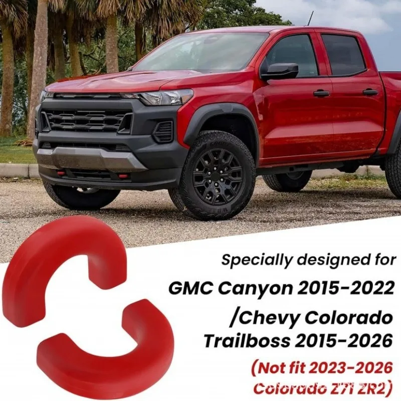 Фото Пара передних заглушек для буксировочного крюка Chevrolet Colorado Trailboss 2015-2026 / 2015-2022, OEM 22891735 GM1095208 №1