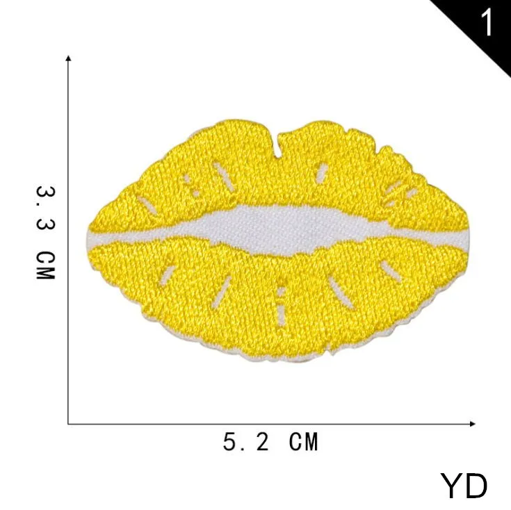 25 Скус 10 шт. модные значки нашивки вышитая одежда шляпа сумка материал для