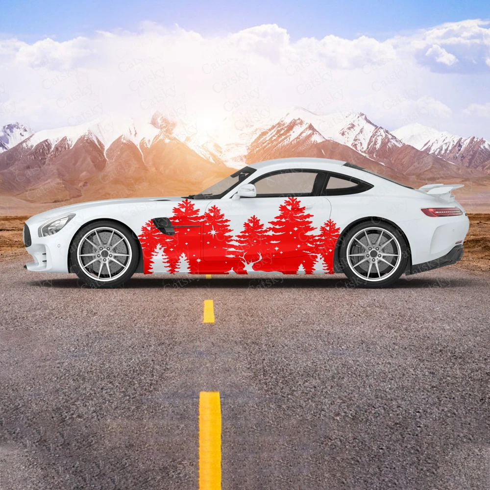 2 шт./набор автомобильные наклейки на дерево