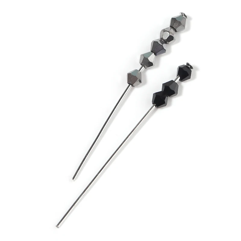 100 шт. Т-образные металлические плоские головки 0 7 мм