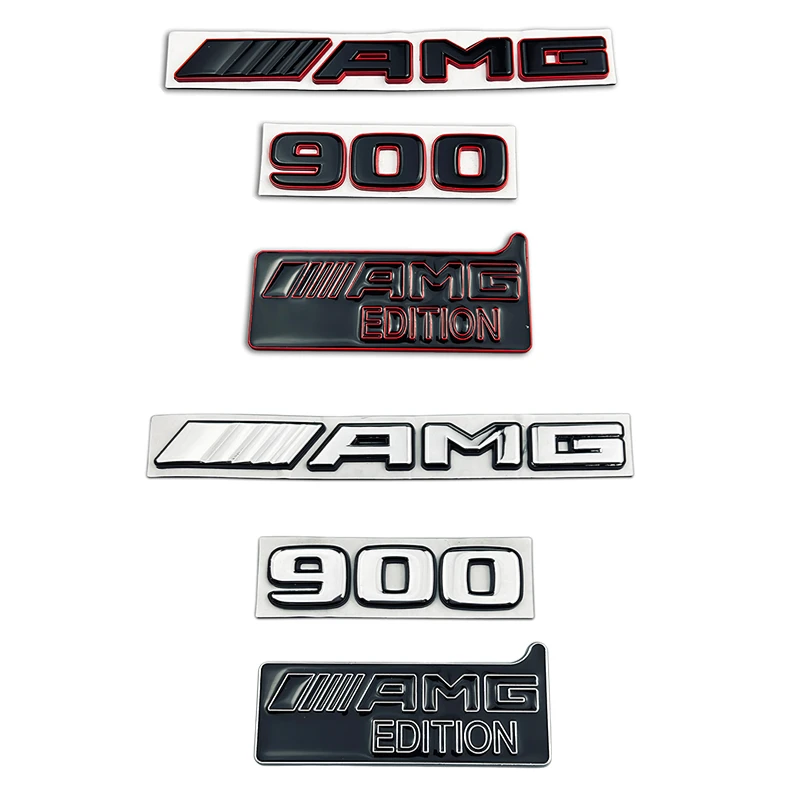 

Металлическая 3D наклейка на заднюю эмблему автомобиля, наклейка на багажник, украшение для W204 W203 W205 W124 W221 W213 W212 GLE GLS GLC
