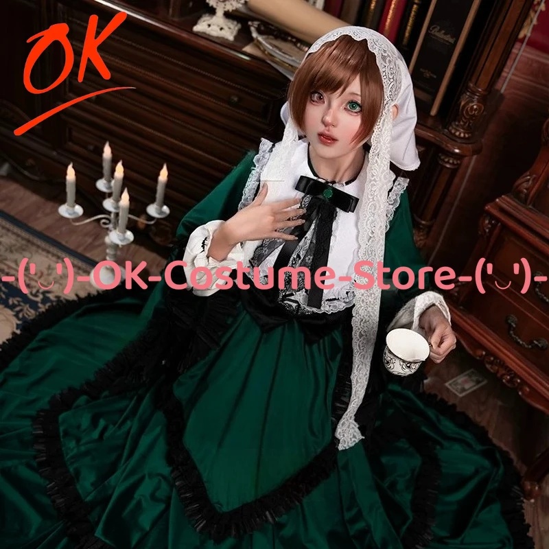 Фото Костюм для косплея Rozen Maiden Suiseiseki, викторианское платье, наряд для третьей куклы-близнеца, униформа для Хэллоуина, карнавала, вечеринки №1