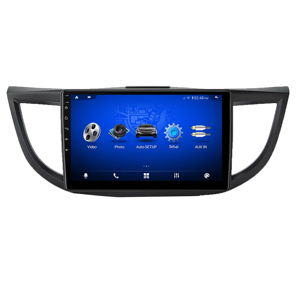 Hualingan Qualcomm665 Android 12 Car Radio for Honda CRV 2012-2016 10 Inch Touch Screen 1285G ROM Stereo with Carplay Auto