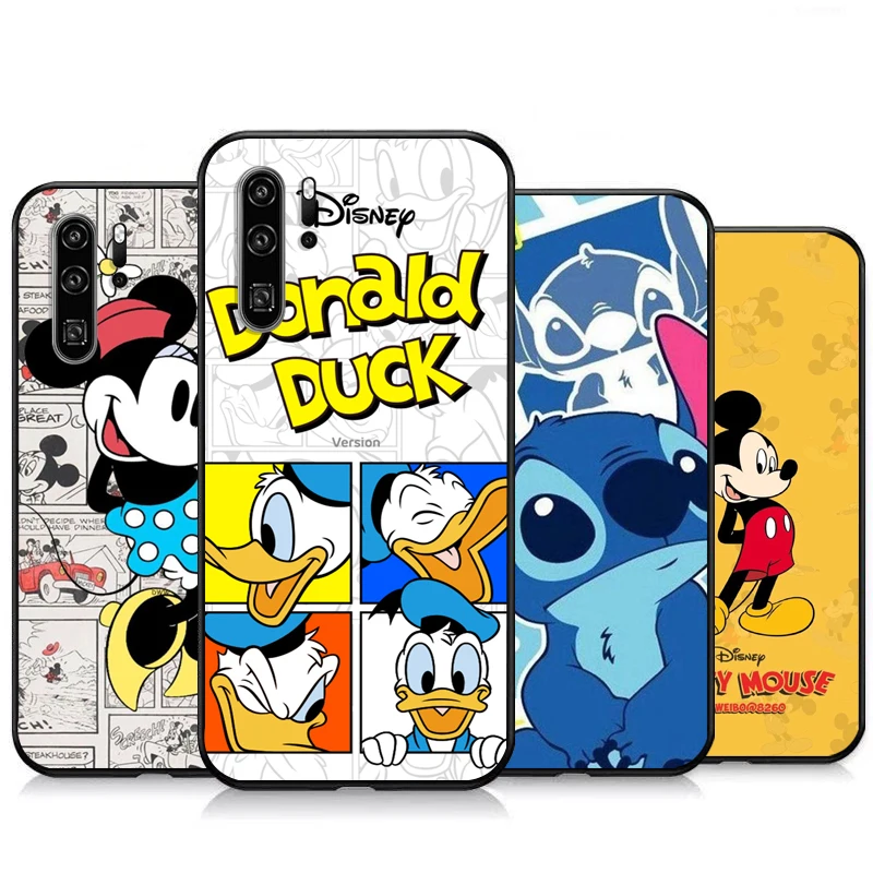 

Disney Cartoon Cute Phone Cases For Huawei Honor P30 P40 Pro P30 Pro Honor 8X V9 10i 10X Lite 9A Cases Back Cover Coque