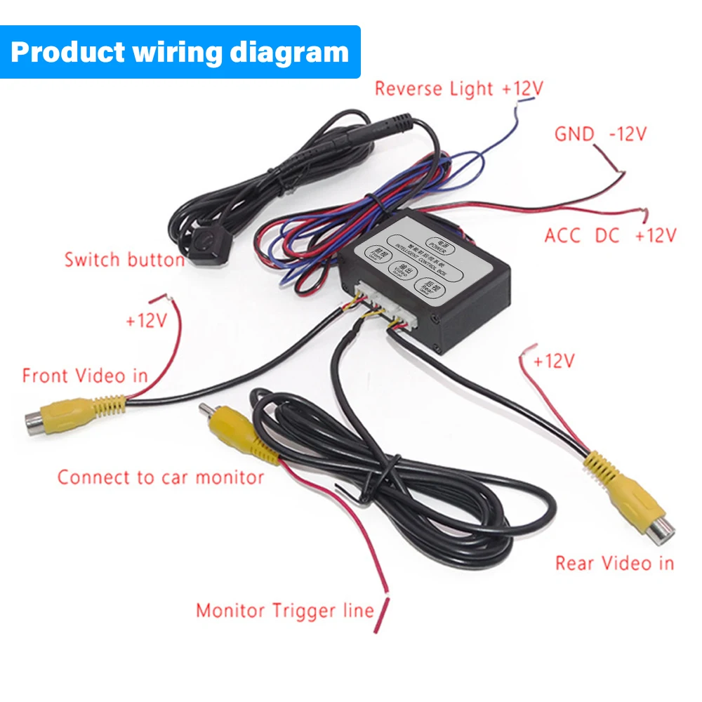 Камера для парковки автомобиля видеоканальный преобразователь приставка