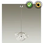 Подвес 480212LB L-VISION ODL21 11 хромпрозрачный  LED 12W 4000K BUBBLES