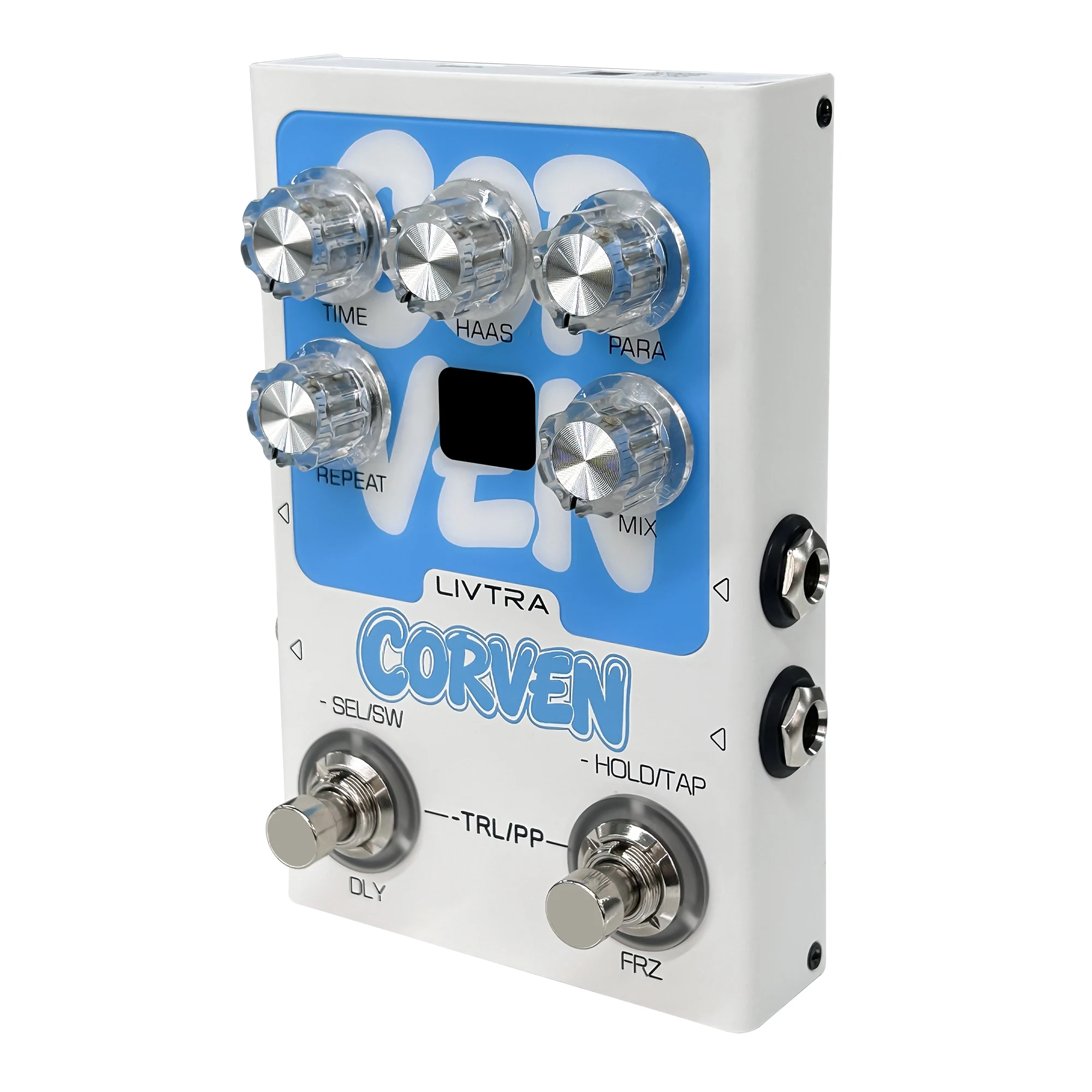 Педаль стерео-дилэя LIVTRA CORVEN, 9 алгоритмов, True Stereo IO, Tap Tempo, Freeze, USB-запись для электрогитары, сцены и студии (art.: 3920db5923747) - 3920db5923747