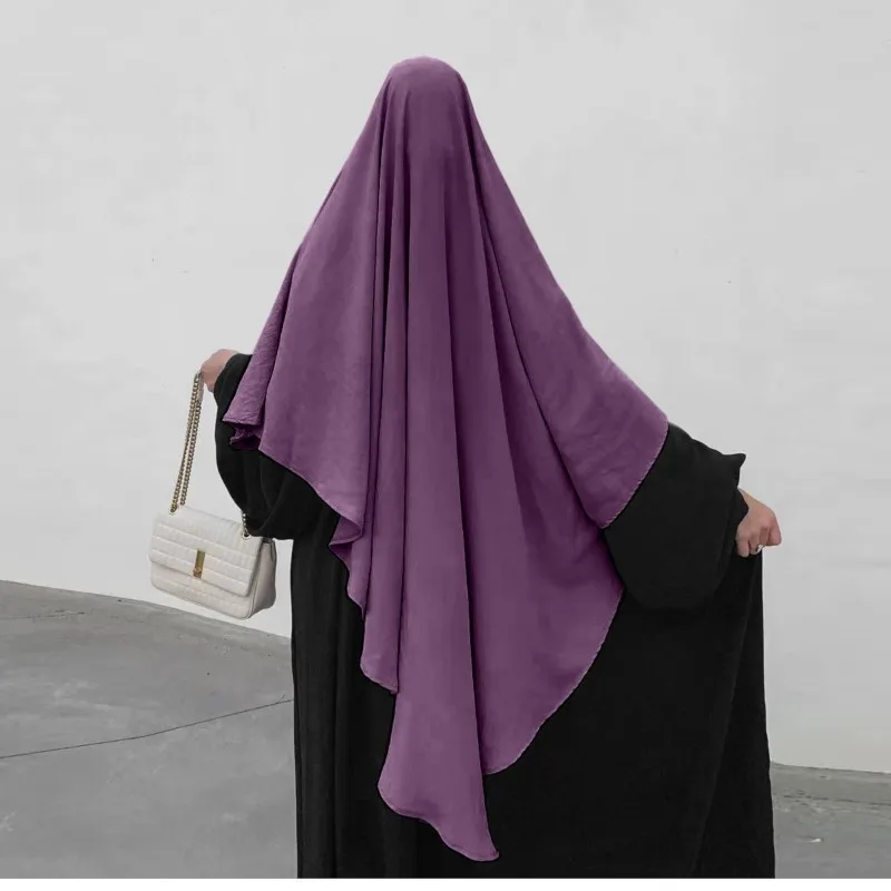 15 Colors Muslim Shopee Middle East Dubai Turkish Abaya Headscarf A Woman's Headscarf In Solid Colors