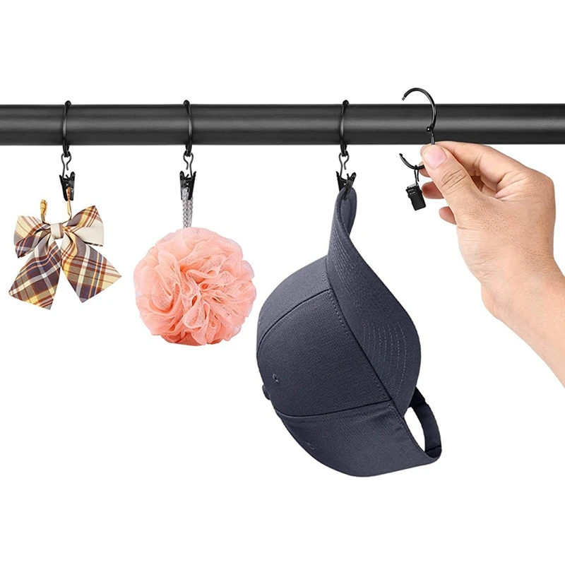 42 упаковки открывающихся колец для штор с зажимами внутренний диаметр 1 дюйм