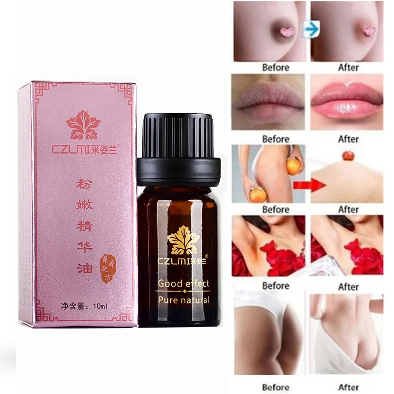 

10ml Female Private Whitening Rose Essential Oil Moisturizing Lighten Pigment Brighten Skin Tone Nourishing Mosituirzing Massage