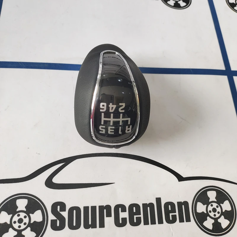 Новая кожаная ручка переключения передач для Hyundai Creta IX25 Kia Forte Cerato K3 Ceed 2012-2016 43711-B5020