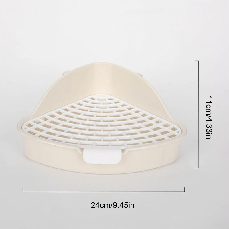 Pet Litter Pan For Small Animal Baby Rabbit Small Chinchilla Gerbil