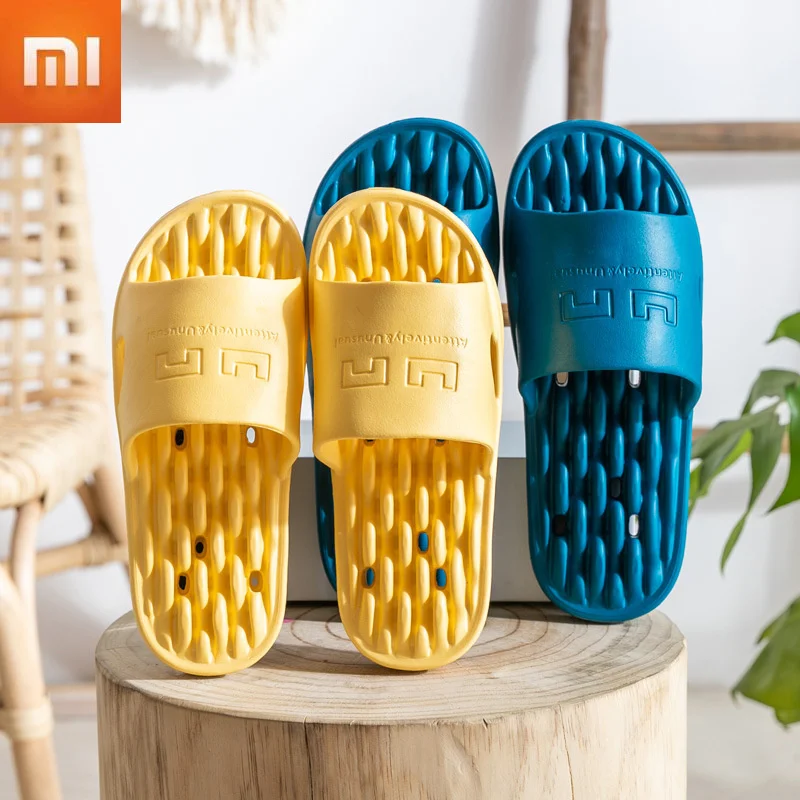 

NEW2022 YOUPIN Xiaomi Slippers Women Summer Soft Beach Casual Shoes Men Bathroom Shower Flip Flops Indoor Pool Slippers Xiaomi