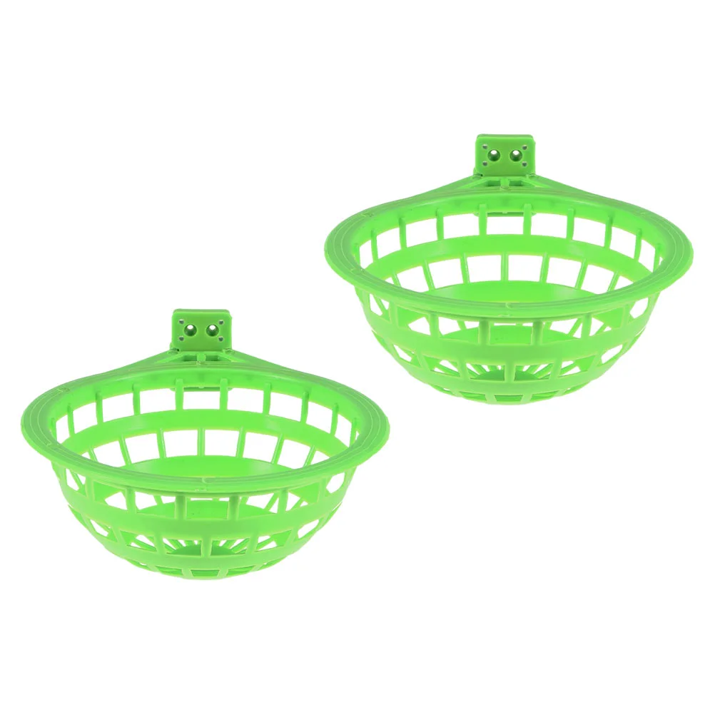 

2Pcs Portable Bird Hollow-out Parakeet Household Bird House Parrot Supply