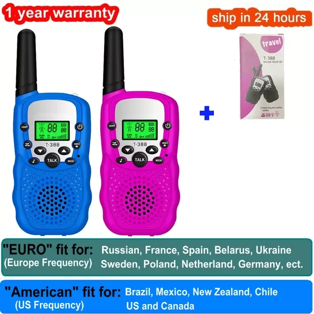 Walkie Talkie Kids Celular Toys Handheld Transceiver Highlight Phone Radio Interphone Children Talkie Walkie Birthday Gifts