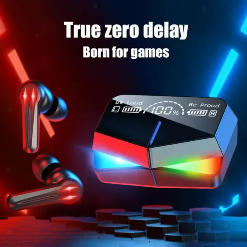 

Game earplugs with for Gaming LED Display