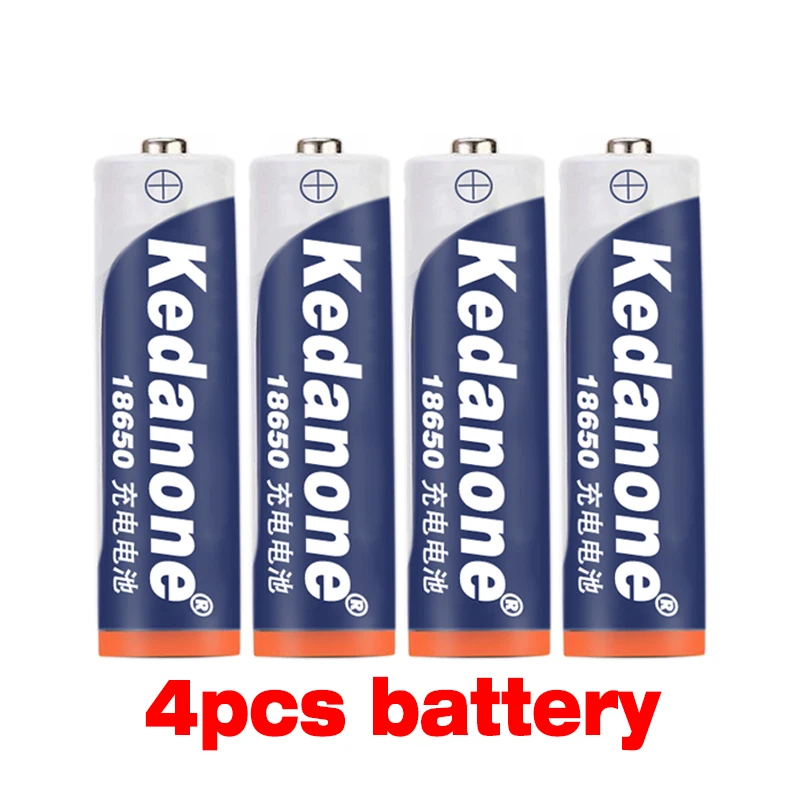 

New 3.7V 18650 mAh Capacity 18650 Li-ion Rechargeable Battery For Flashlight