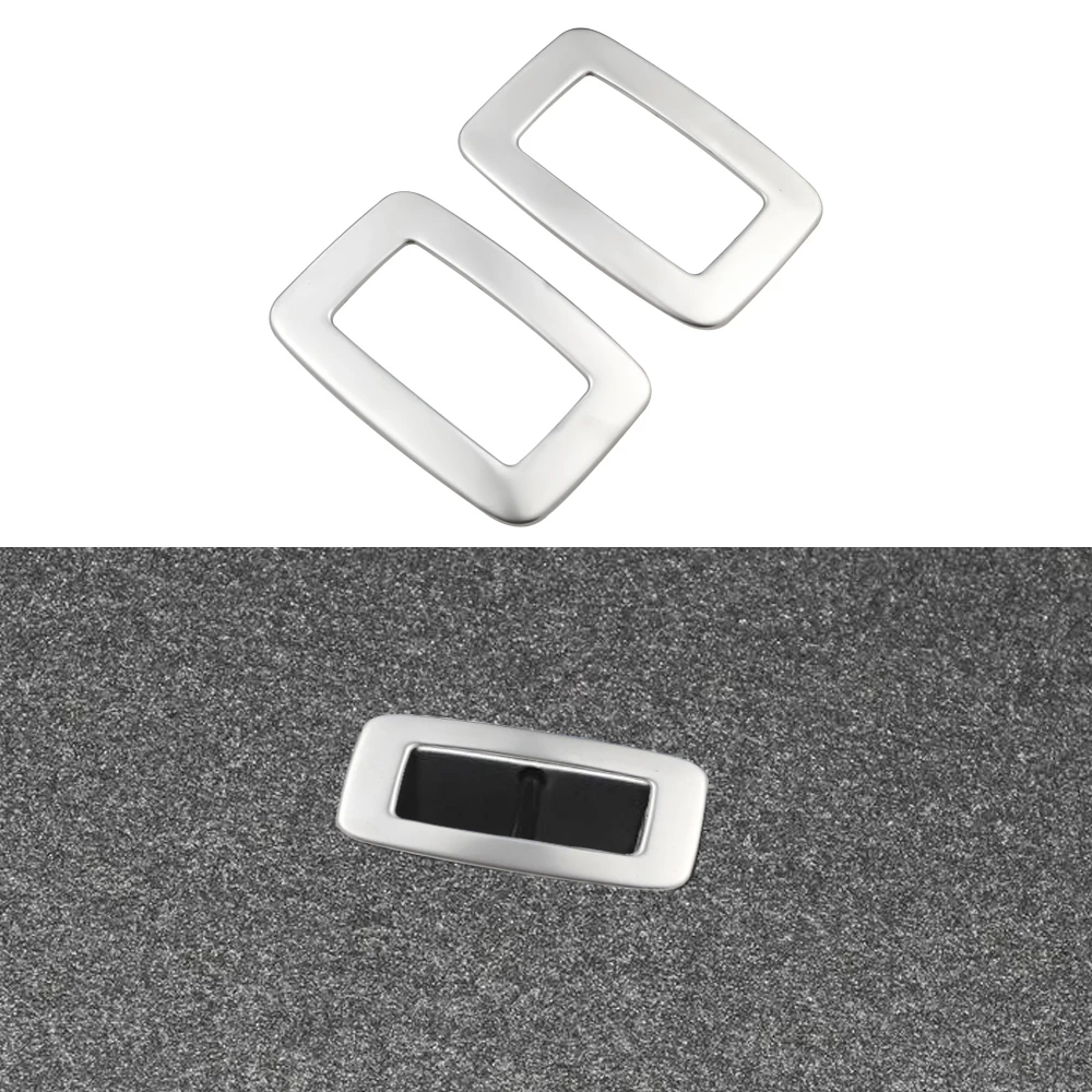 

Комплект Из 2 Накладок Из Нержавеющей Стали Для Регулировки Задних Сидений Volkswagen VW T-ROC 2018-2023, Элементы Интерьера