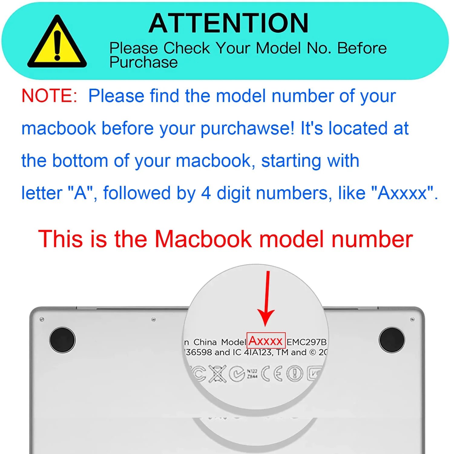 Фото Чехол для ноутбука MacBook Neo 13 дюймов (модели A3404, Air 13, 13.6, M5, A3449, M4, A3240, M3, A3113, M2, A2681, Pro 13, 14, 15, 16, M1) 2026 года, защитный чехол-накладка №3