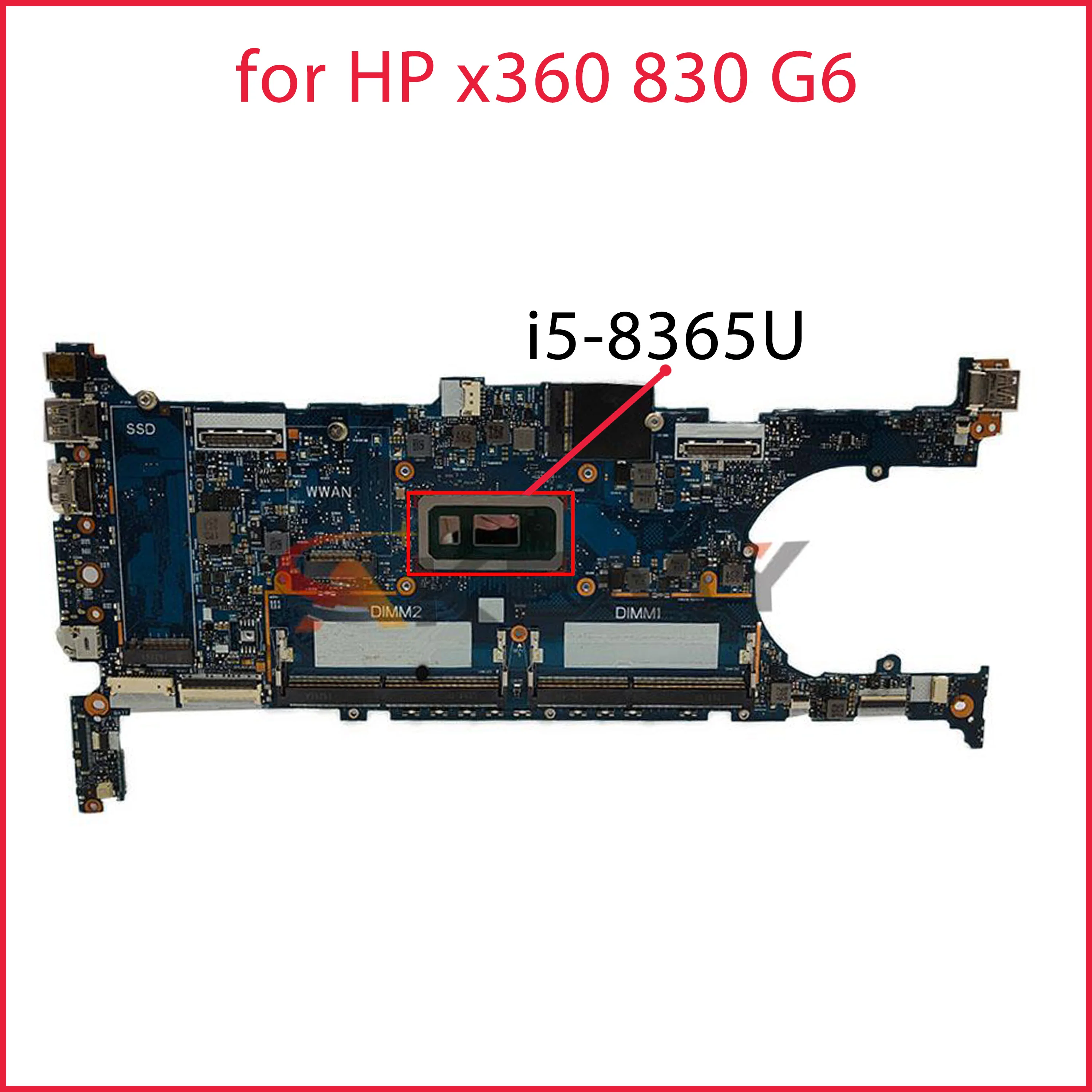 

L70899-001 6050A3059101-MB-A01(A1) UMA w i5-8365U CPU для HP x360 830 G6 ноутбук ПК материнская плата протестирована ОК