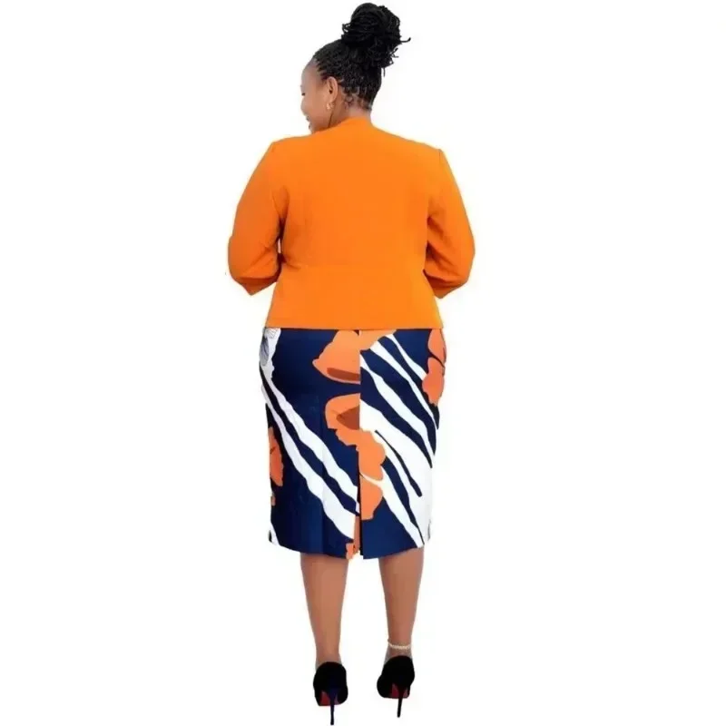 2 Piece Set African Clothes For Women New Dashiki Tops And Dress Suits Elegant Turkish Wedding Party Dresses Outfit Plus Size
