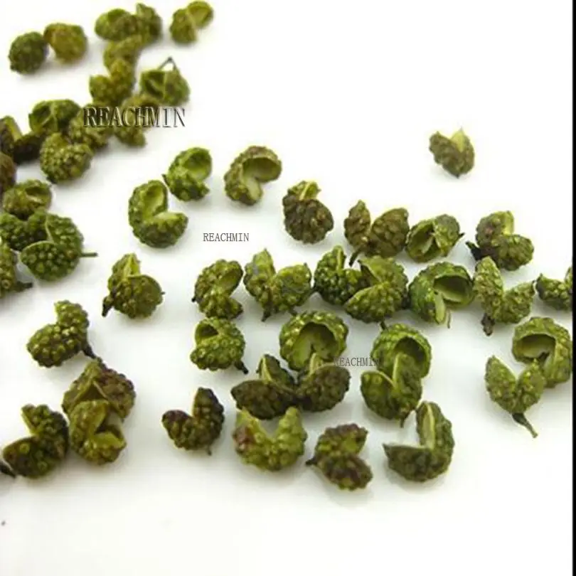 

100 г Новое поступление, органический сушеный Сычуань зеленый перец и зеленый китайский колючий пепел