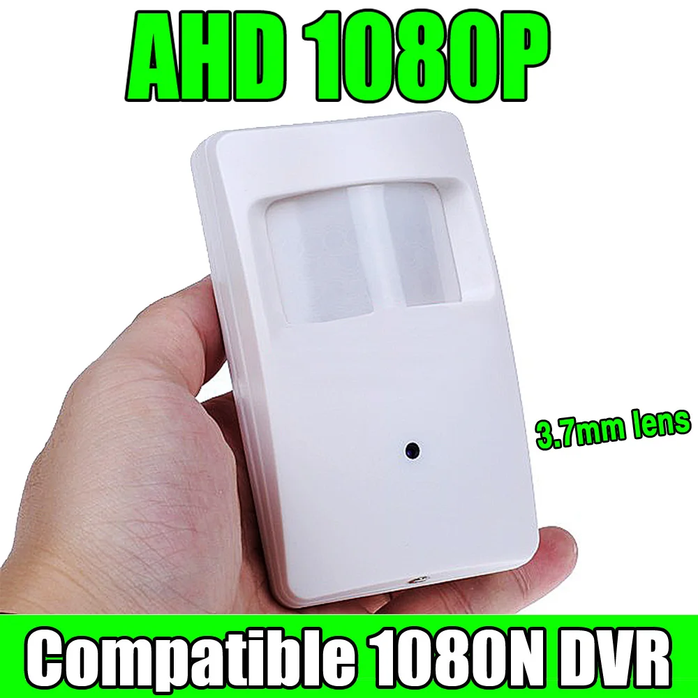 

1080P 3.7mm Cone Security Surveillance Cctv Mini Camera AHD 2.0MP Coaxial Digital Monitoring Probe Special Conceal Have Bracket