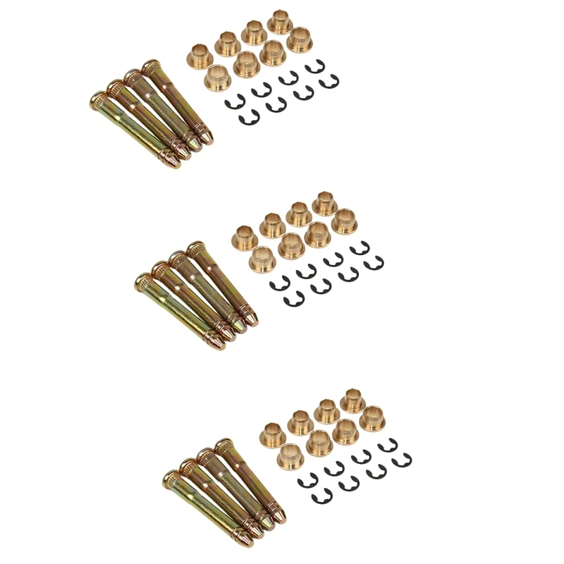 

3X Car Door Hinge Pins Pin Bushing Repair Kit Fit For Honda Civic Accord Cr-V Crx Ek Eg