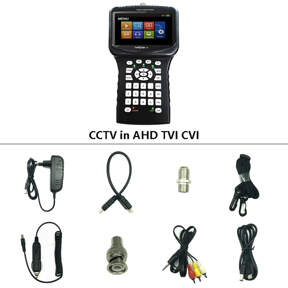 Спутниковый Finder метр Twinkler SF 620S ручной DVB-S2 с 4 3 дюймов ЖК-дисплей поддержка