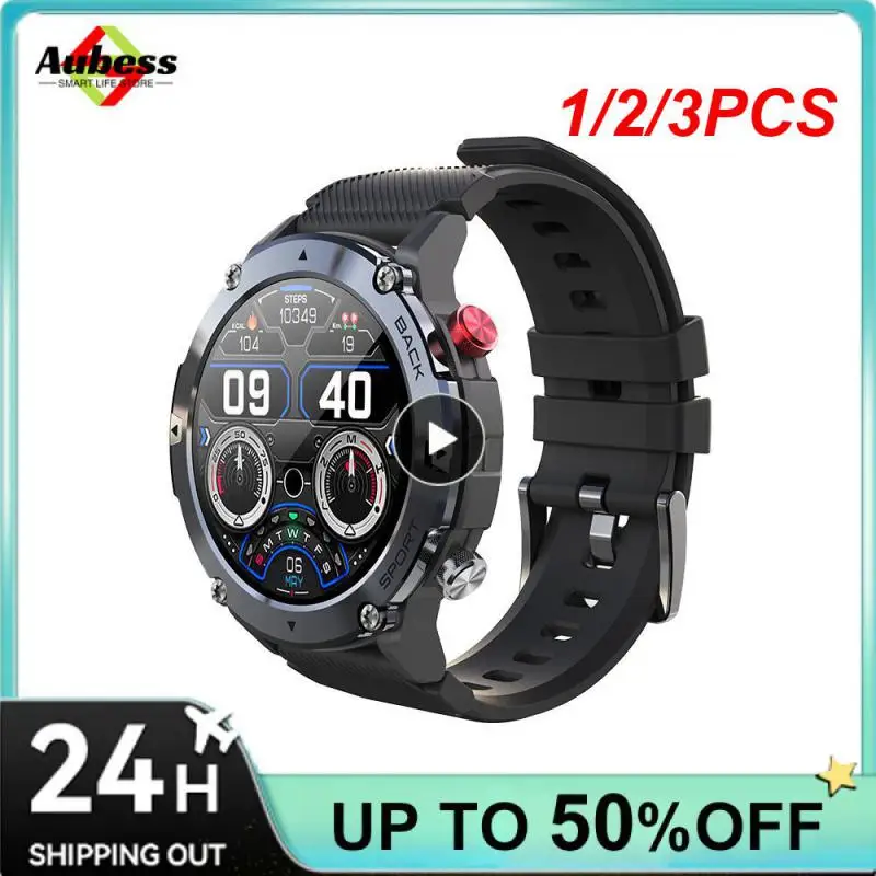 

1/2/3PCS LF26 Max Smart Watch Men Call Smartwatch 2022 IP68 Waterproof 360 Screen 15 Standby For Android IOS