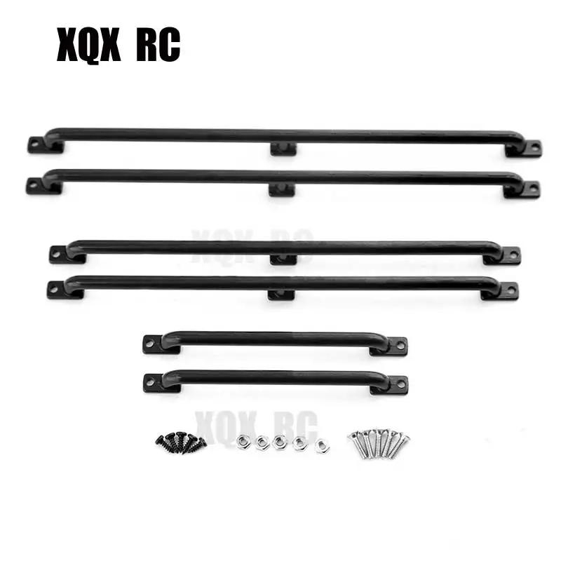 1/10 Universal Simulation Metal Railing Handrail Bar Car Shell Crossbar for SCX10 TRX4 D901/10 RC Crawler Car Upgrade Parts