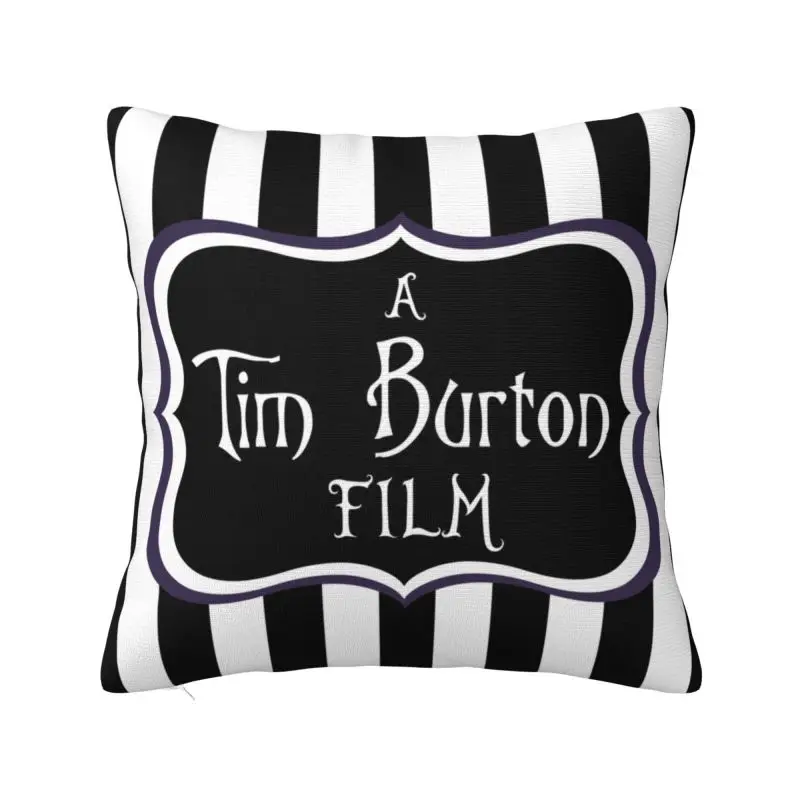 

A Tim Бертон фильм наволочки Хэллоуин Beetlejuice бархатные Роскошные наволочки домашний декор