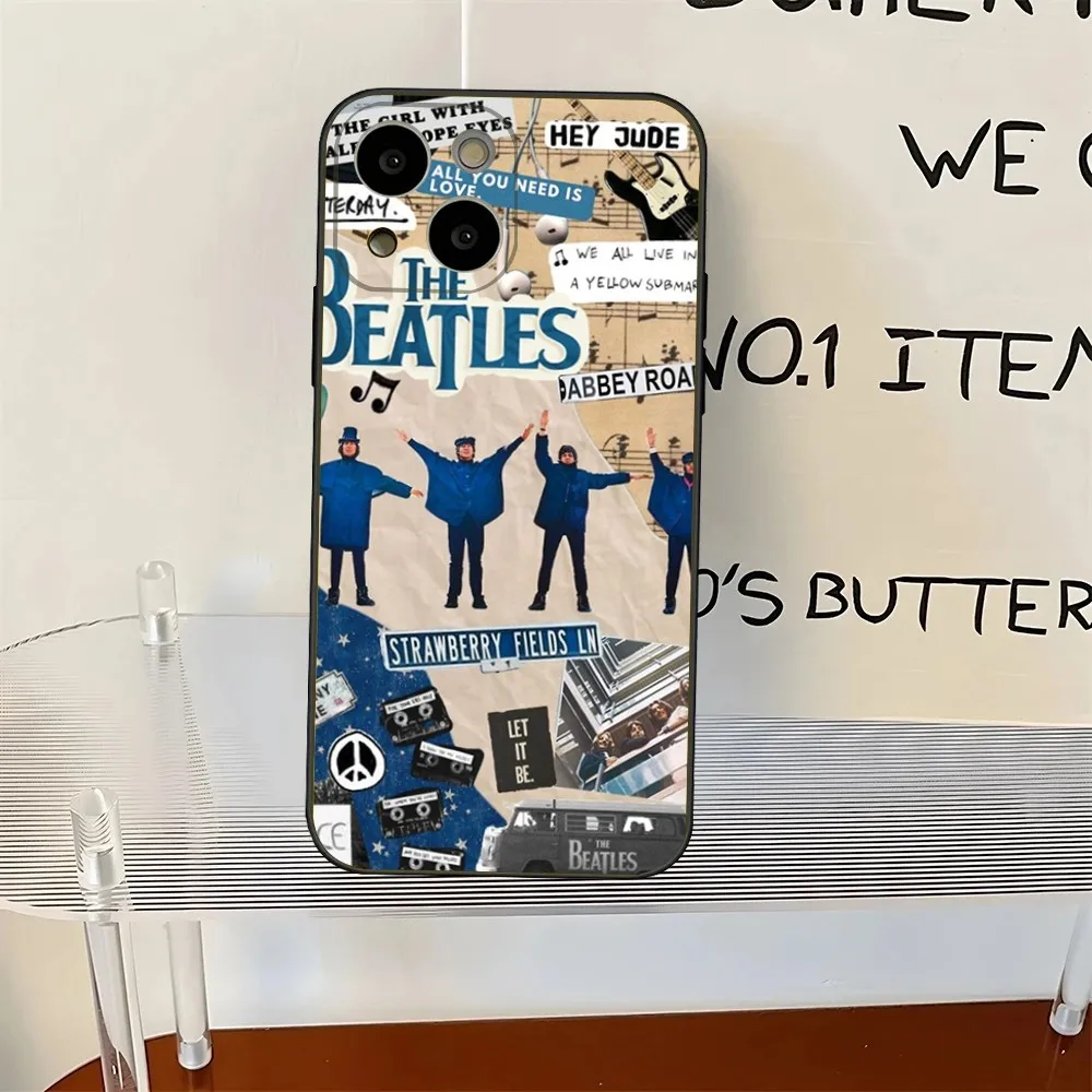The Band B-BeatlesS Let It Be Phone Case For iPhone 16 15 14 13 12 Pro Max 11 7 8 Plus XR XS Shockproof Silicone Soft Shell